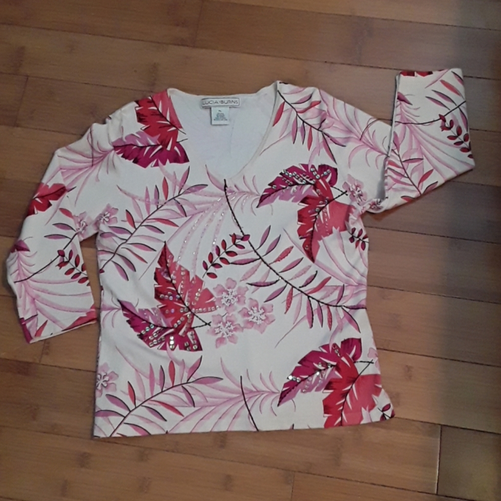 Lucia Burns PL sequin top